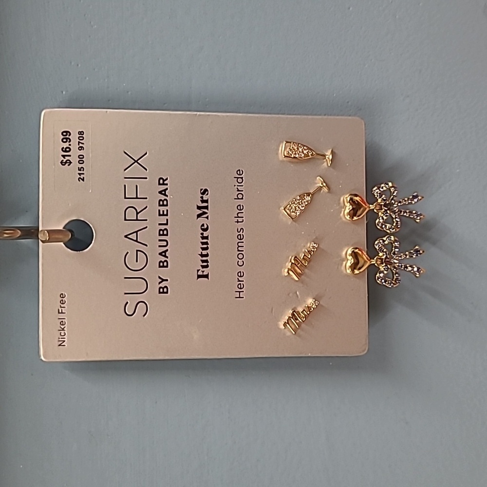 Sugar Fix By Baublebar Future Mrs Earrings